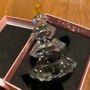 JUDITH RIPKA - Clear Christmas Tree Paperweight